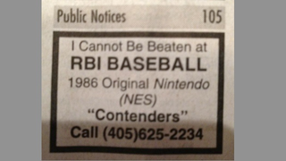 Call This Number If You Think You Can Beat Some Guy In <em>R.B.I. Baseball</em>